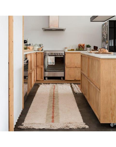 Reversible Washable Runner Rug Duetto Sage