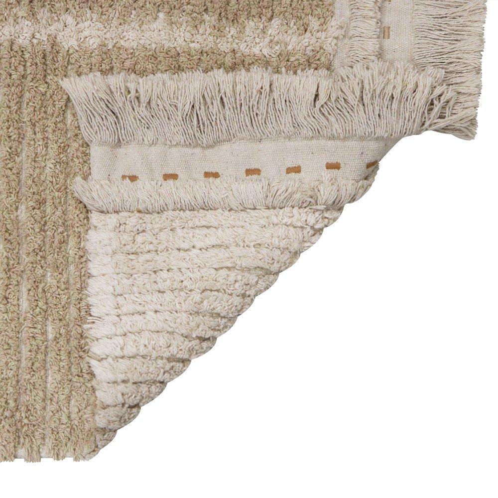 Reversible Washable Runner Rug Duetto Sage image number 2