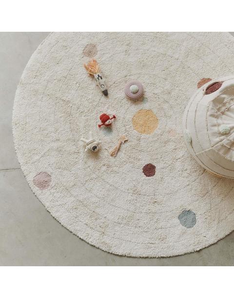 Washable Play Rug Solar System