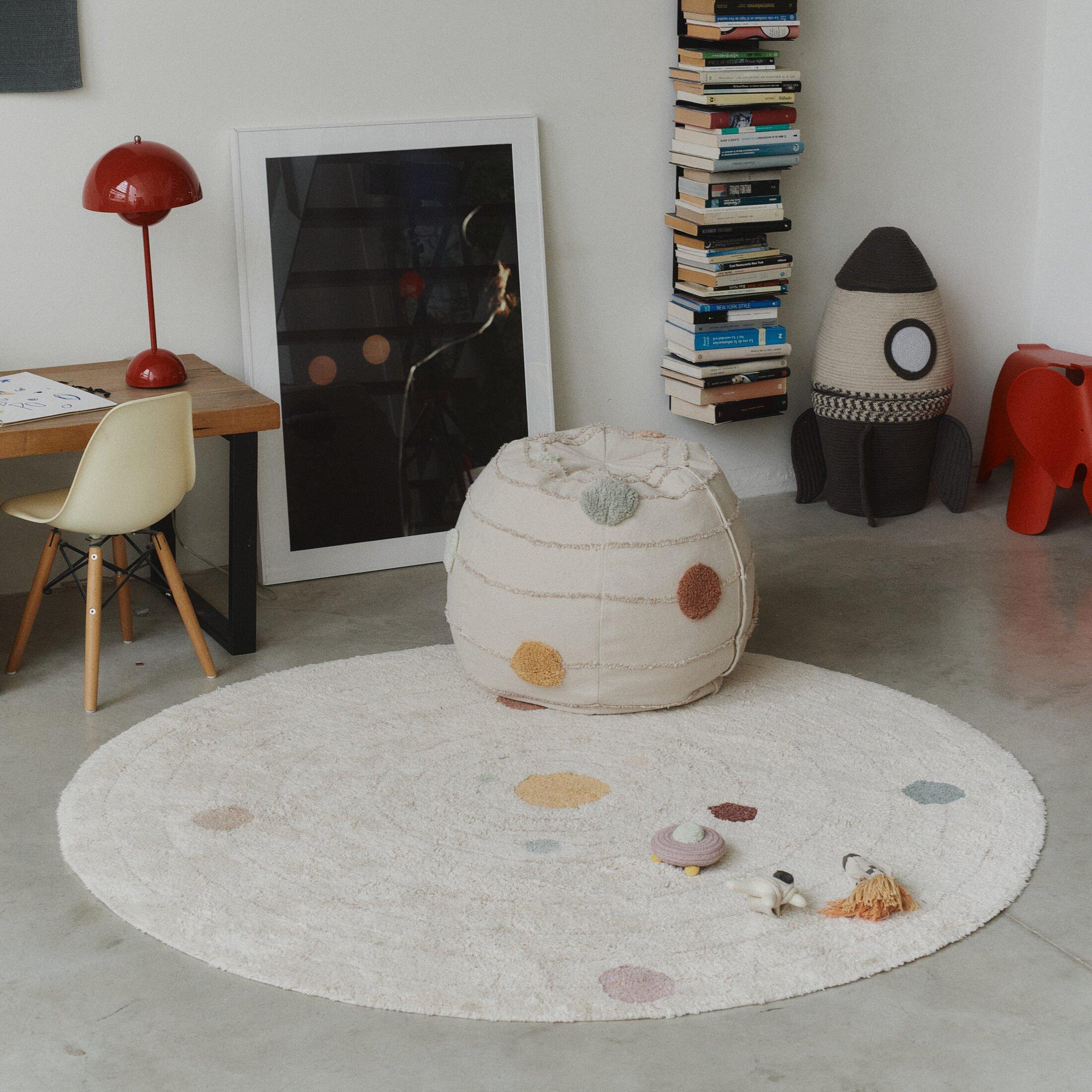 Washable Play Rug Solar System image number 2