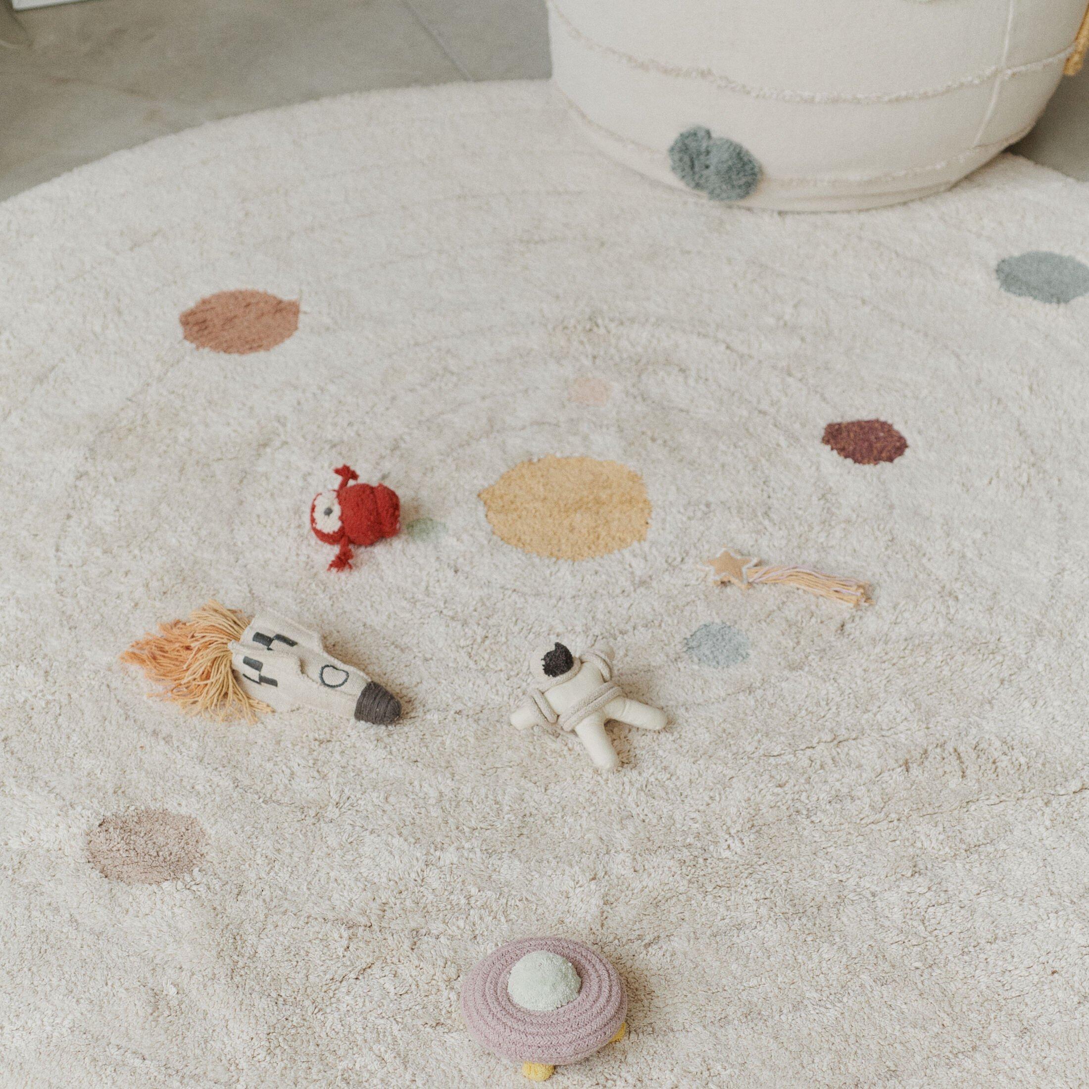 Washable Play Rug Solar System image number 3