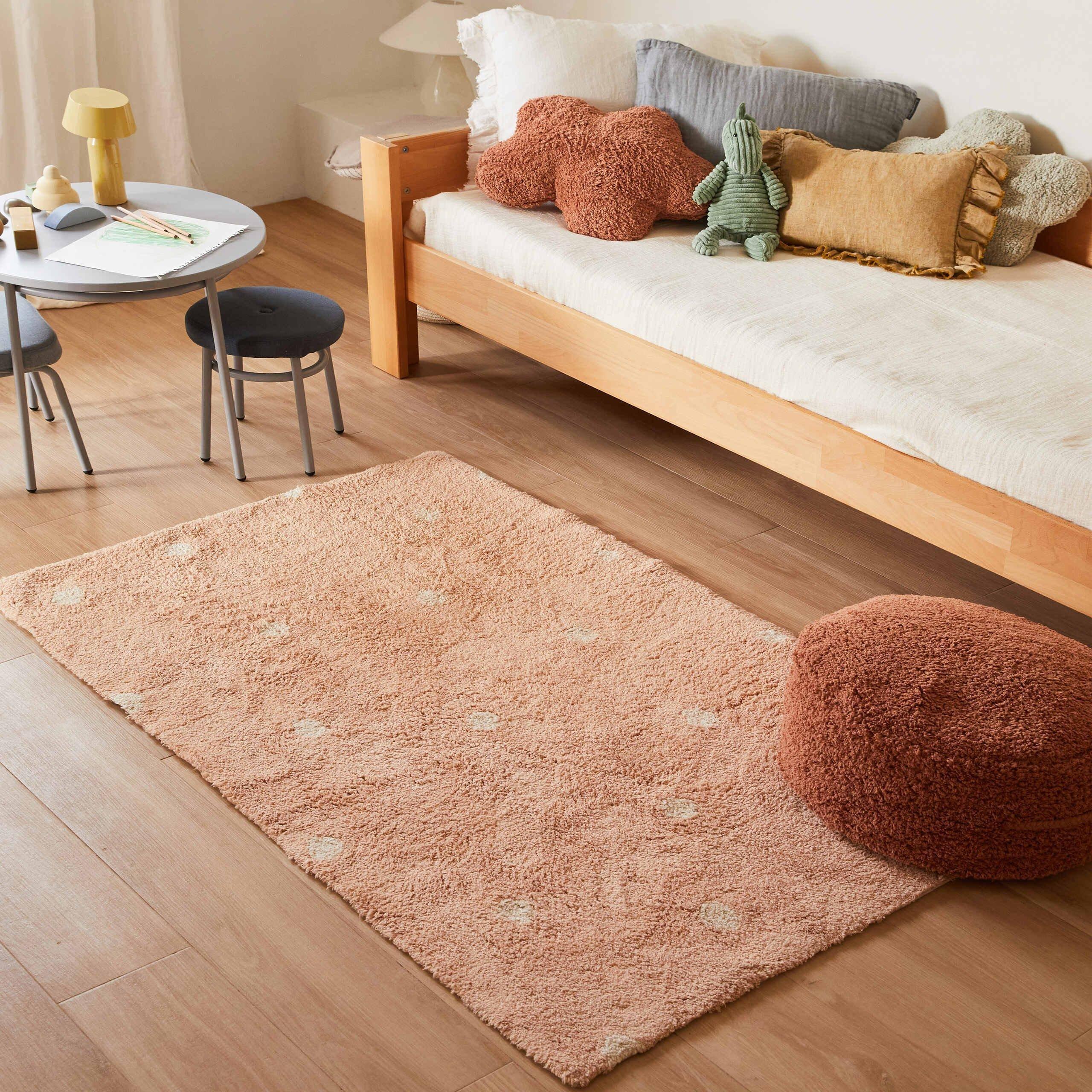 Washable Rug Mini Dot Rose image number 1