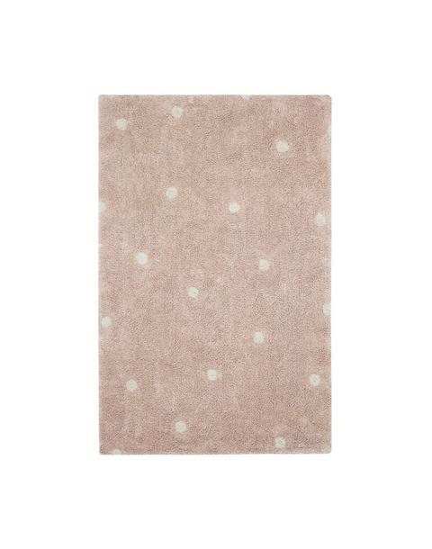 Washable Rug Mini Dot Rose