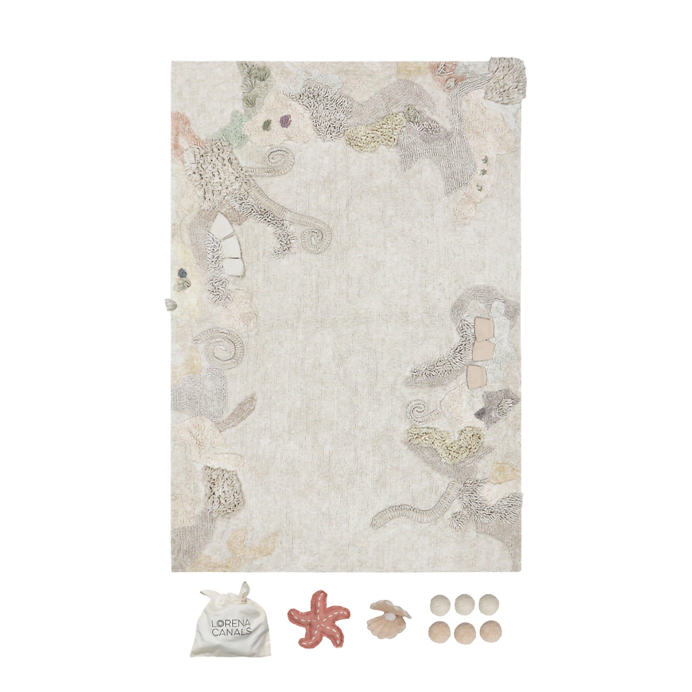 Washable Play Rug  Seabed