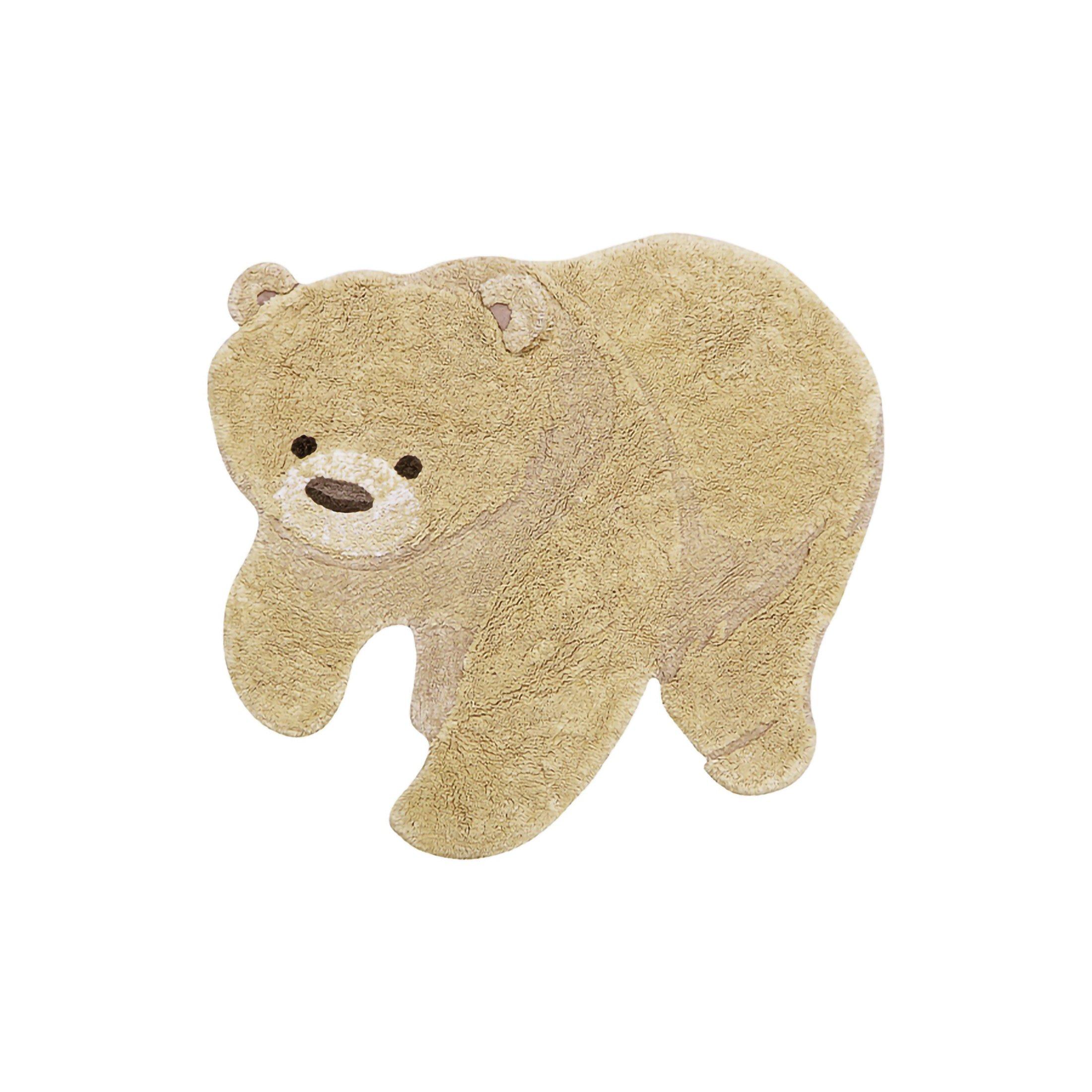 Washable Animal Rug Bear