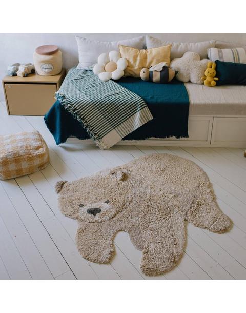 Washable Animal Rug Bear