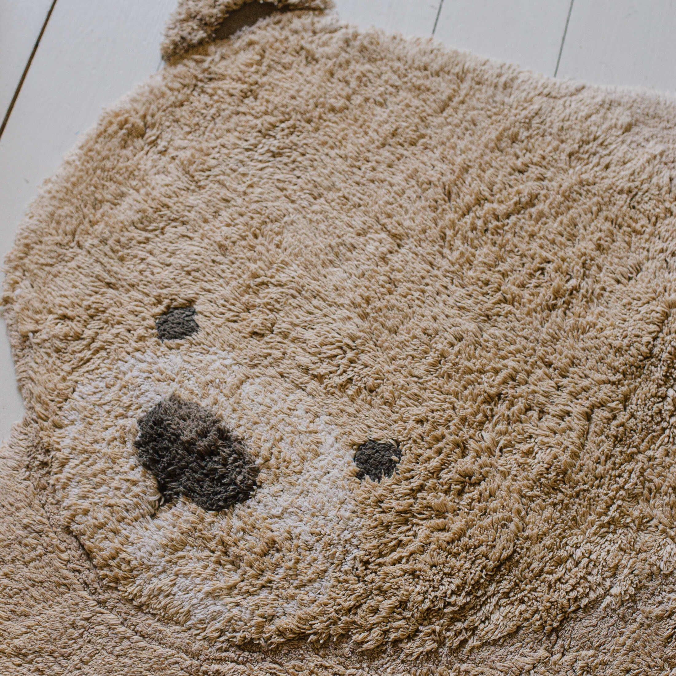 Washable Animal Rug Bear image number 3