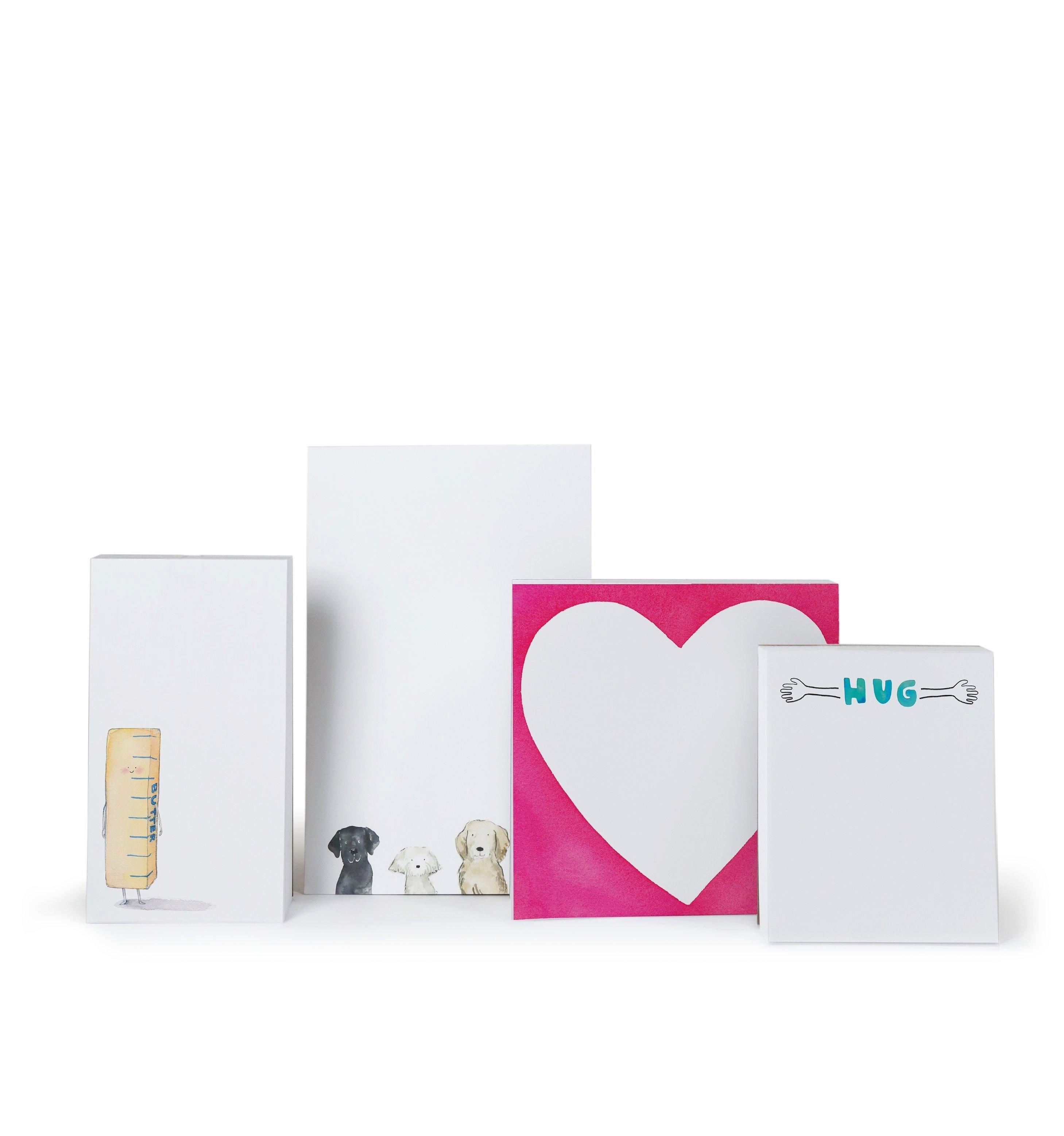 Heart Lined Notepad image number 3