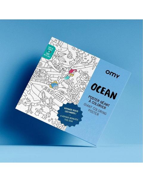 Giant Coloring Poster Ocean