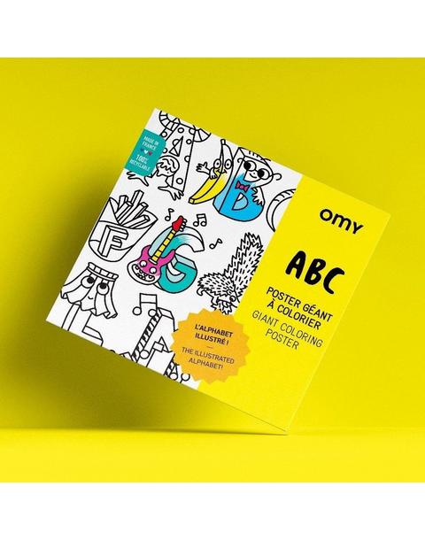 Giant Coloring Poster ABC