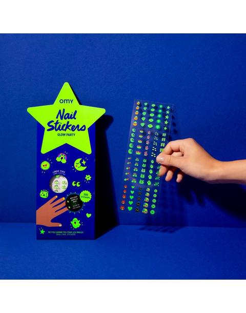 Nail Stickers Glow in the Dark