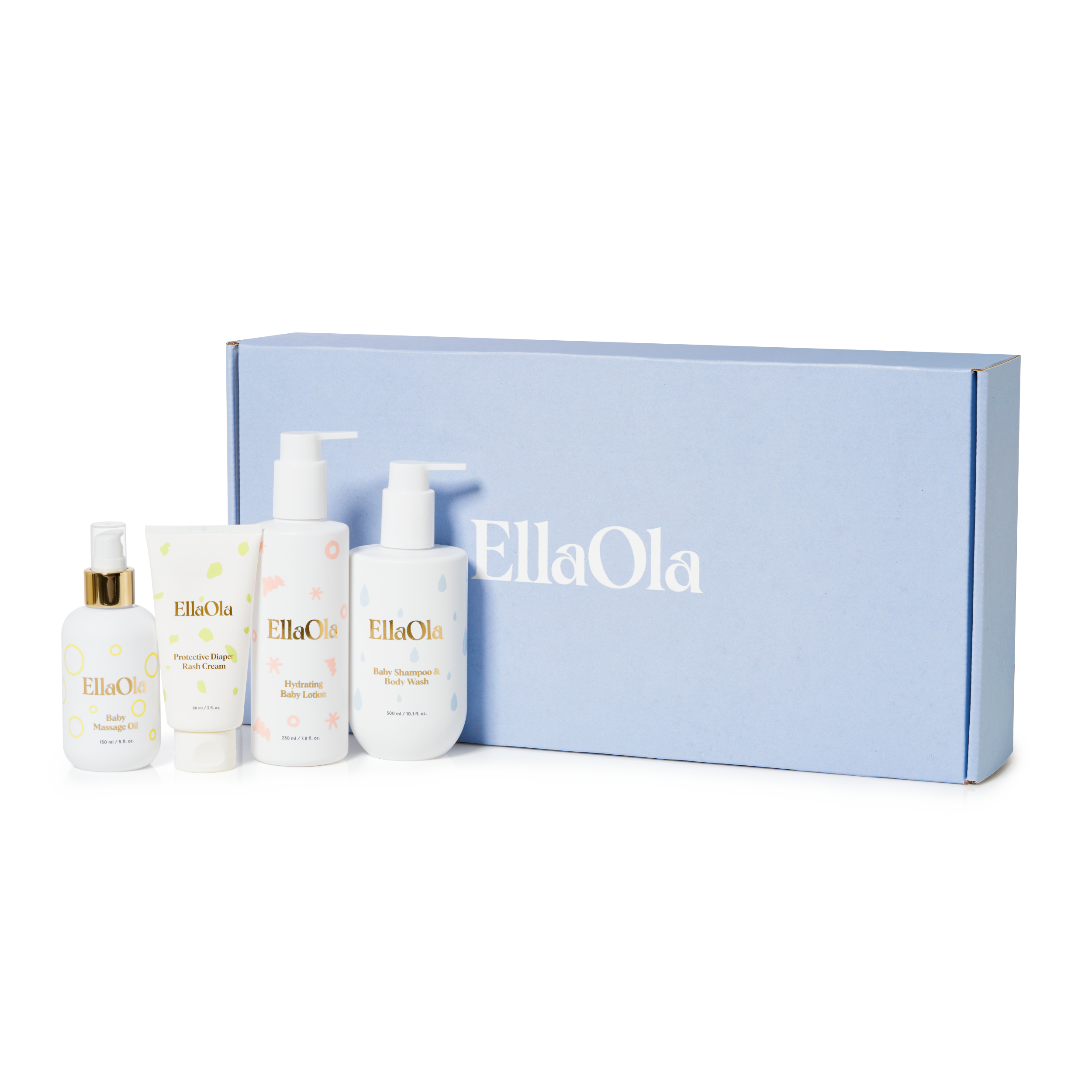 The Baby's Essential Premium Skincare Gift Set (4 Pieces)