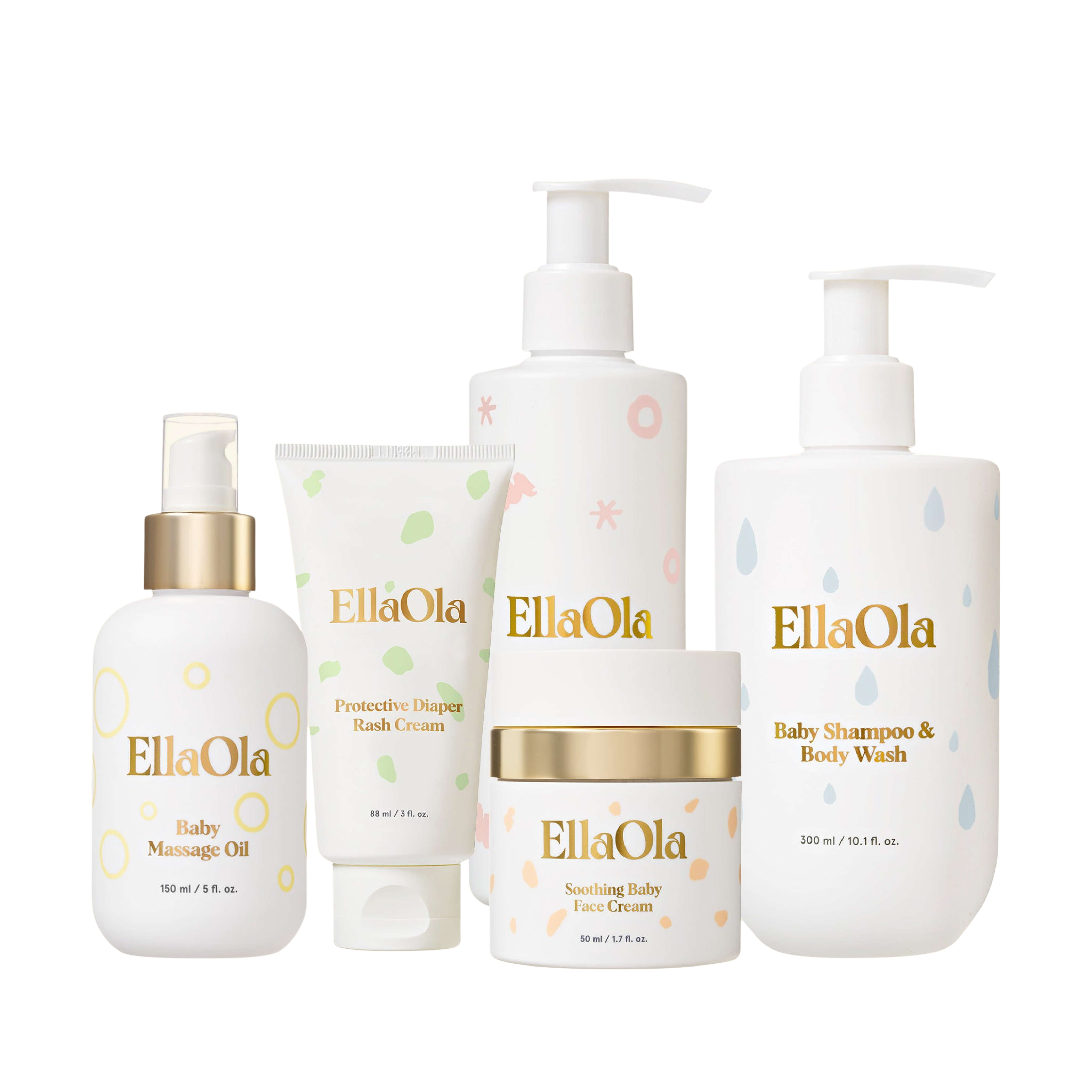 The Baby's All-Around Skincare Bundle (5 Pieces)
