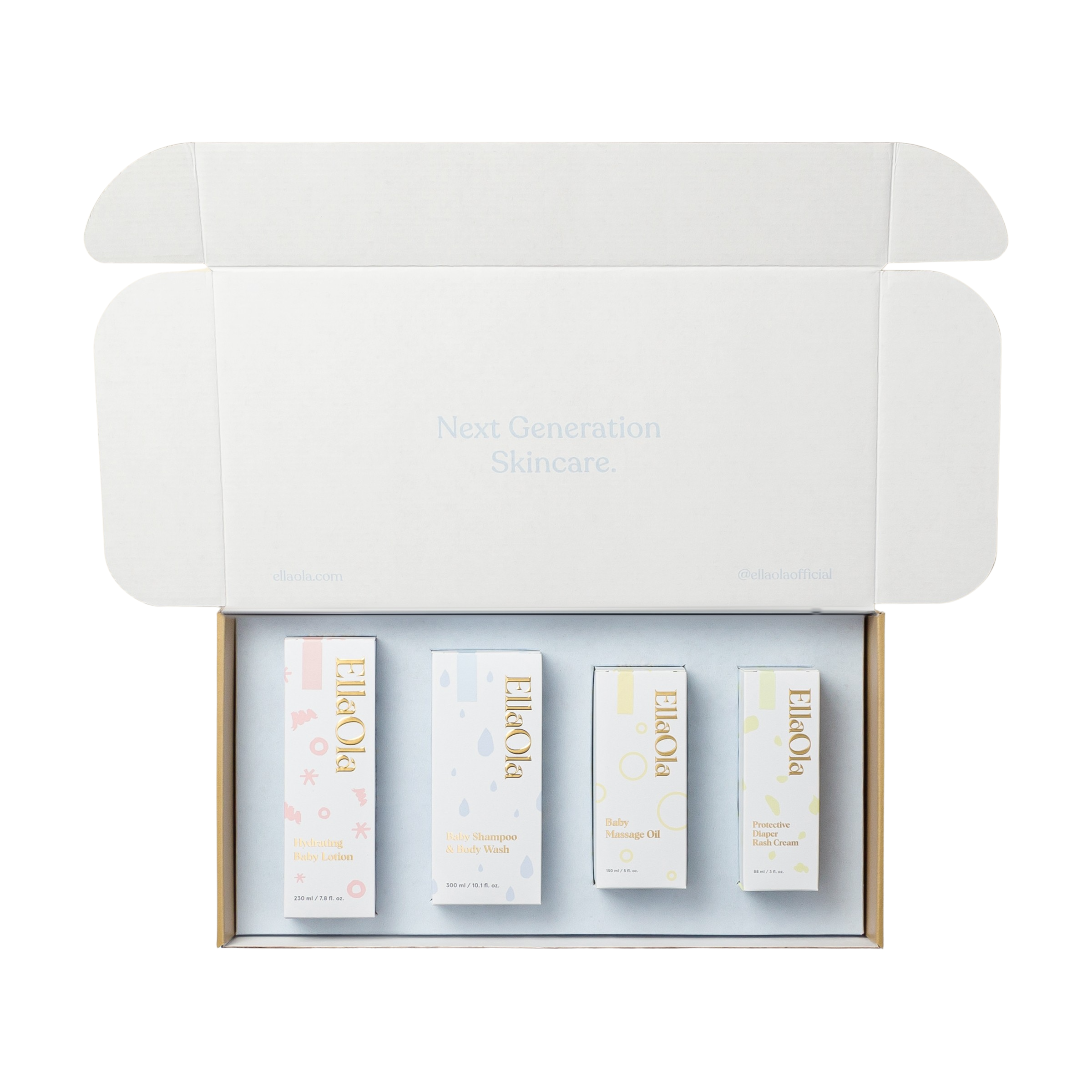 The Baby's Essential Skincare Gift Set (4 Pieces)