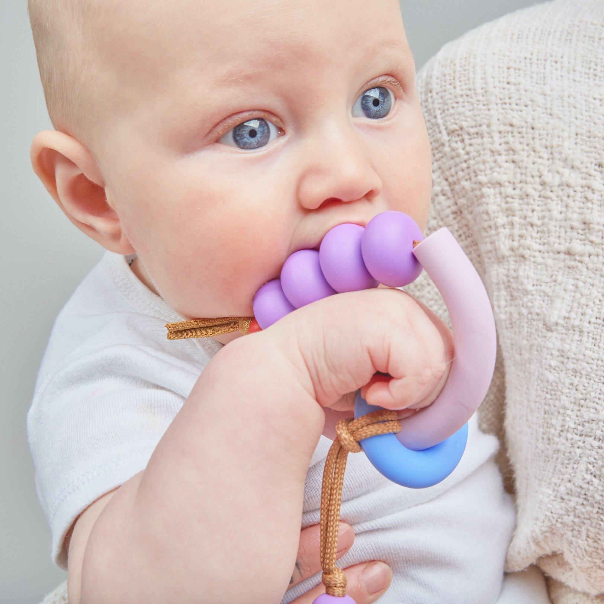 Plum Arch Ring Teether image number 2