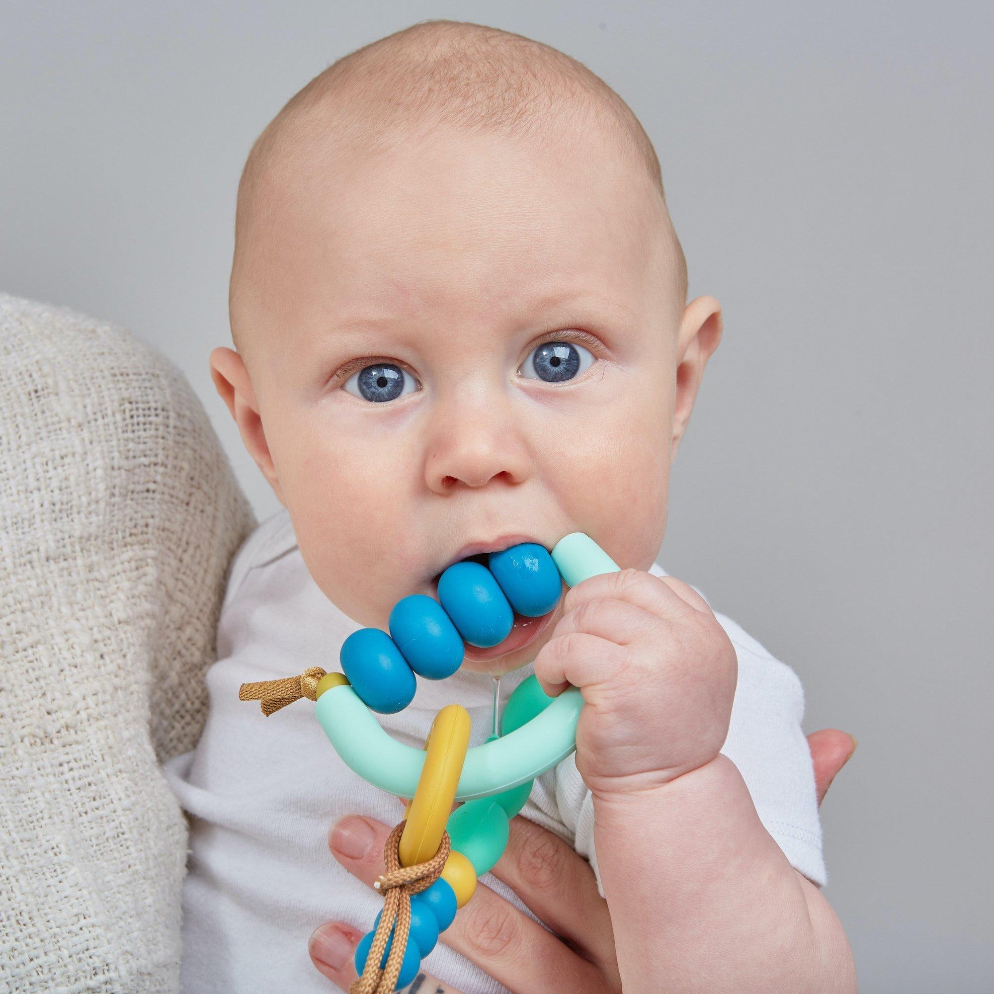 Pacific Arch Ring Teether + Clip Set image number 1