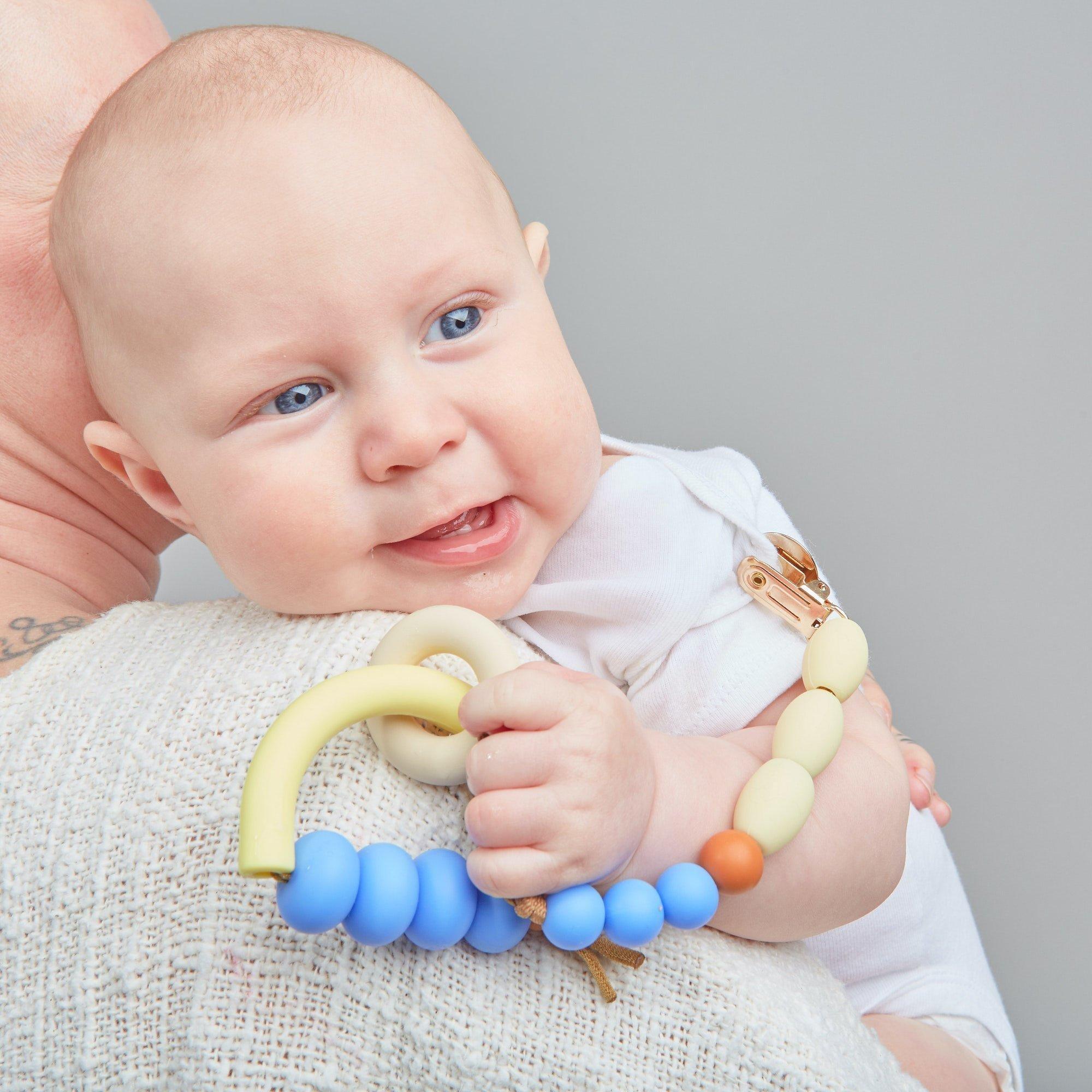 Bluebell Arch Ring Teether + Clip Set image number 2