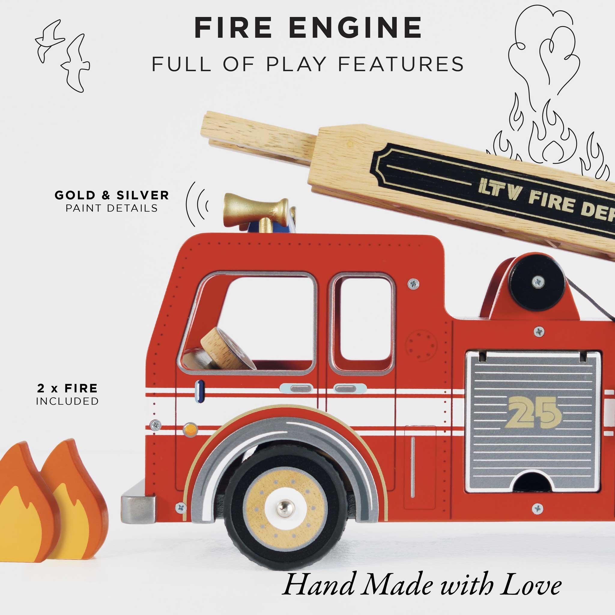 Fire Engine with Firefighters image number 1