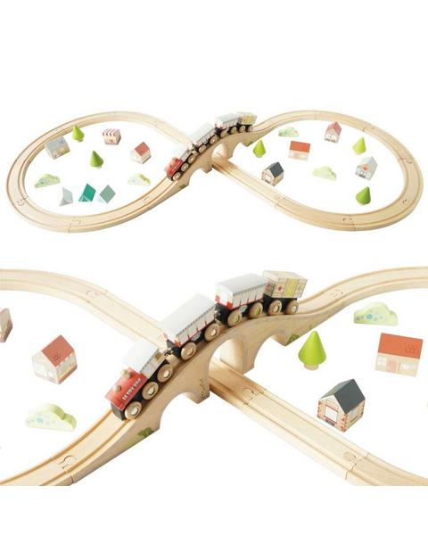 Figure of 8 Train Set - 40 Pieces