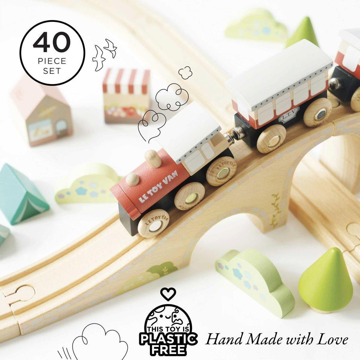 Figure of 8 Train Set - 40 Pieces image number 2