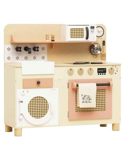 Family Size Wooden Play Kitchen