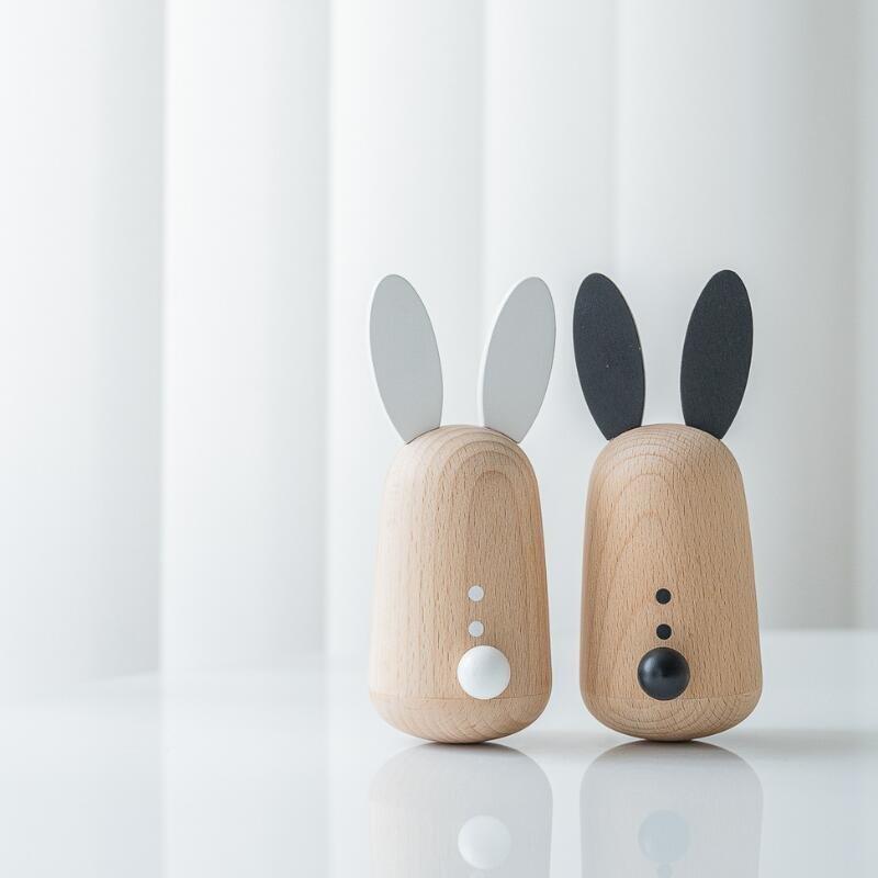 Usagi Wooden Bunny Chimes image number 2