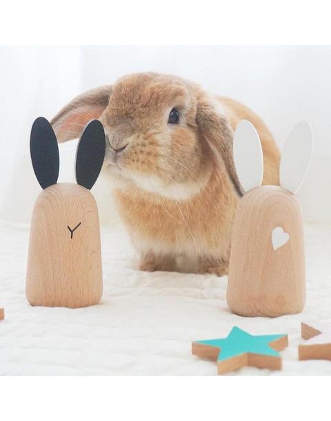 Usagi Wooden Bunny Chimes