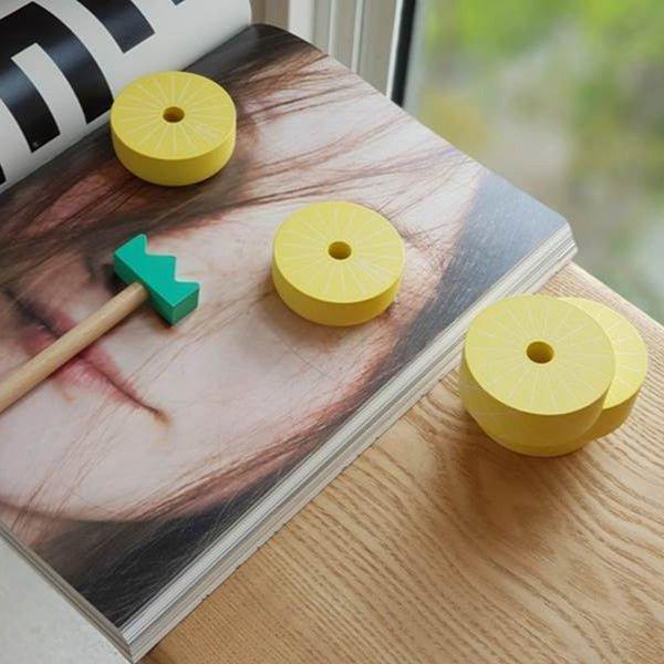 Pineapple Topple Game & Stacker - Yellow image number 1