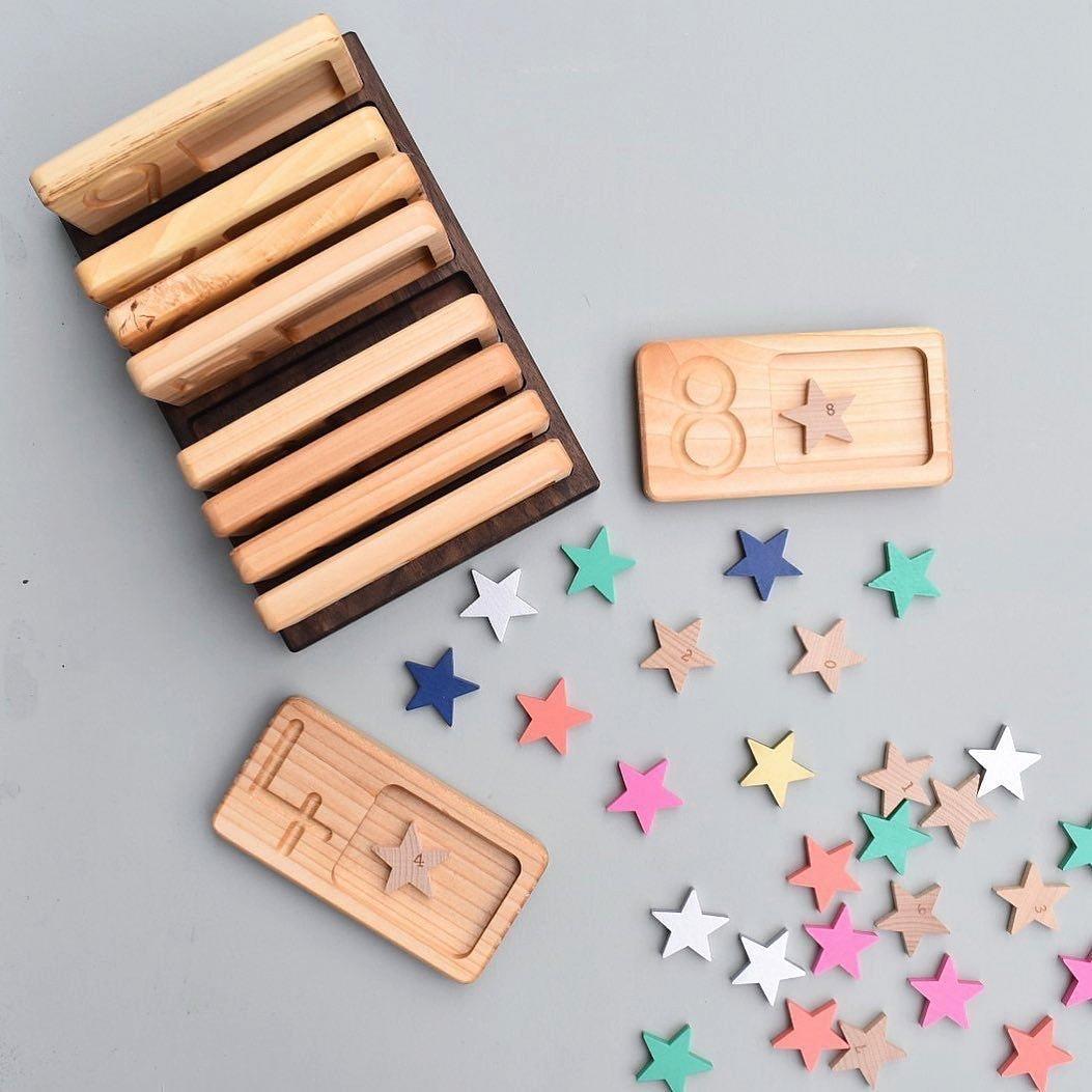Tanabata Wooden Star Dominoes image number 2
