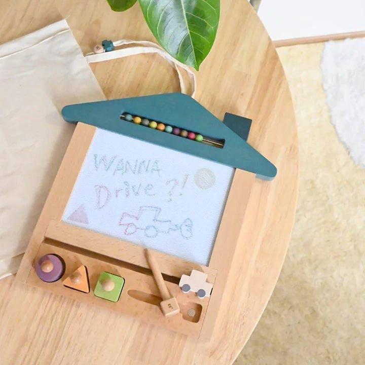 Reusable Wooden Drawing Board - Car image number 2
