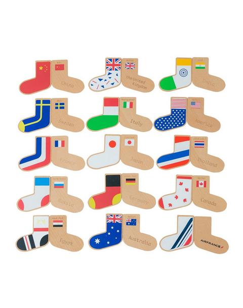 Step To The World - Hand Crafted Wooden Memory Game