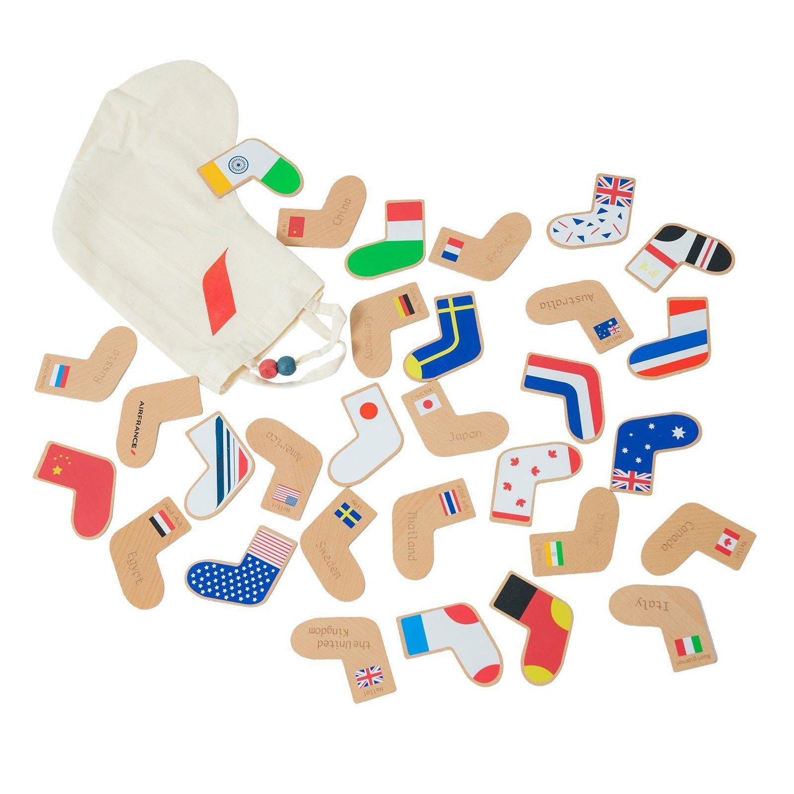 Step To The World - Hand Crafted Wooden Memory Game image number 2