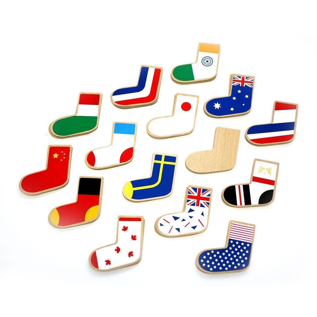 Step To The World - Hand Crafted Wooden Memory Game image number 3