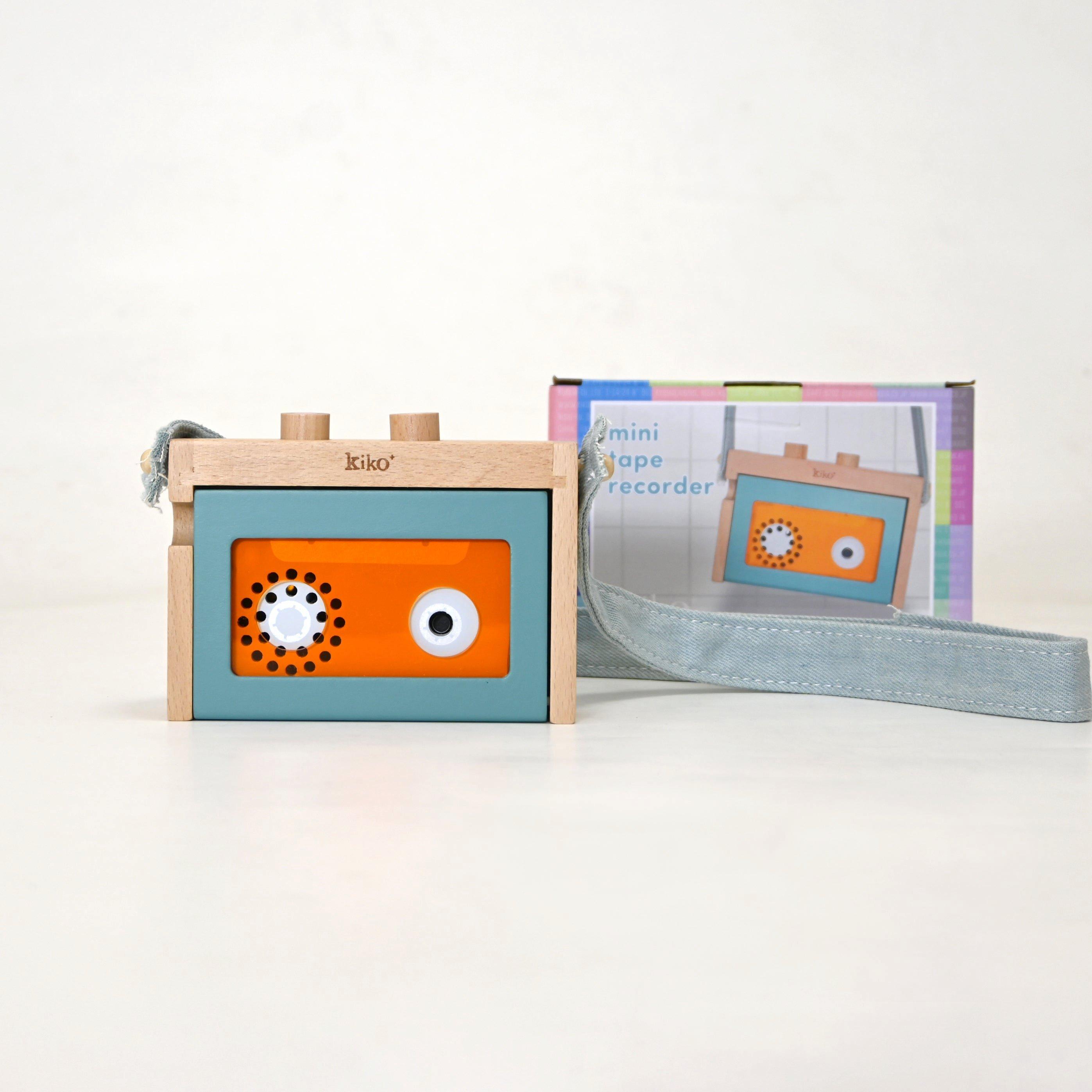 Mini Tape Recorder - Blue/Orange image number 1