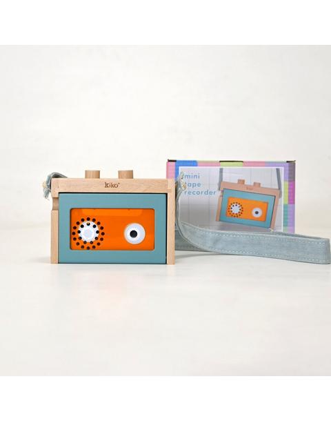 Mini Tape Recorder - Blue/Orange