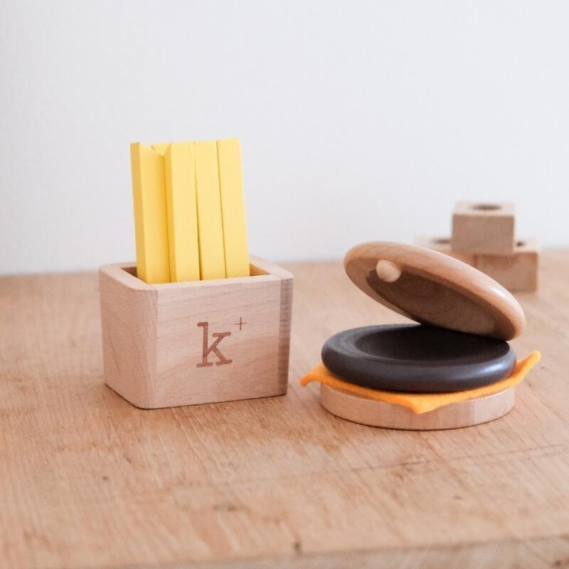 Hamburger & Fries Musical Play Set image number 2