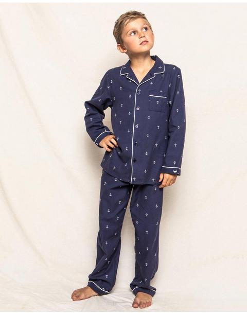 Kid's Pajama Set in Portsmouth Anchors