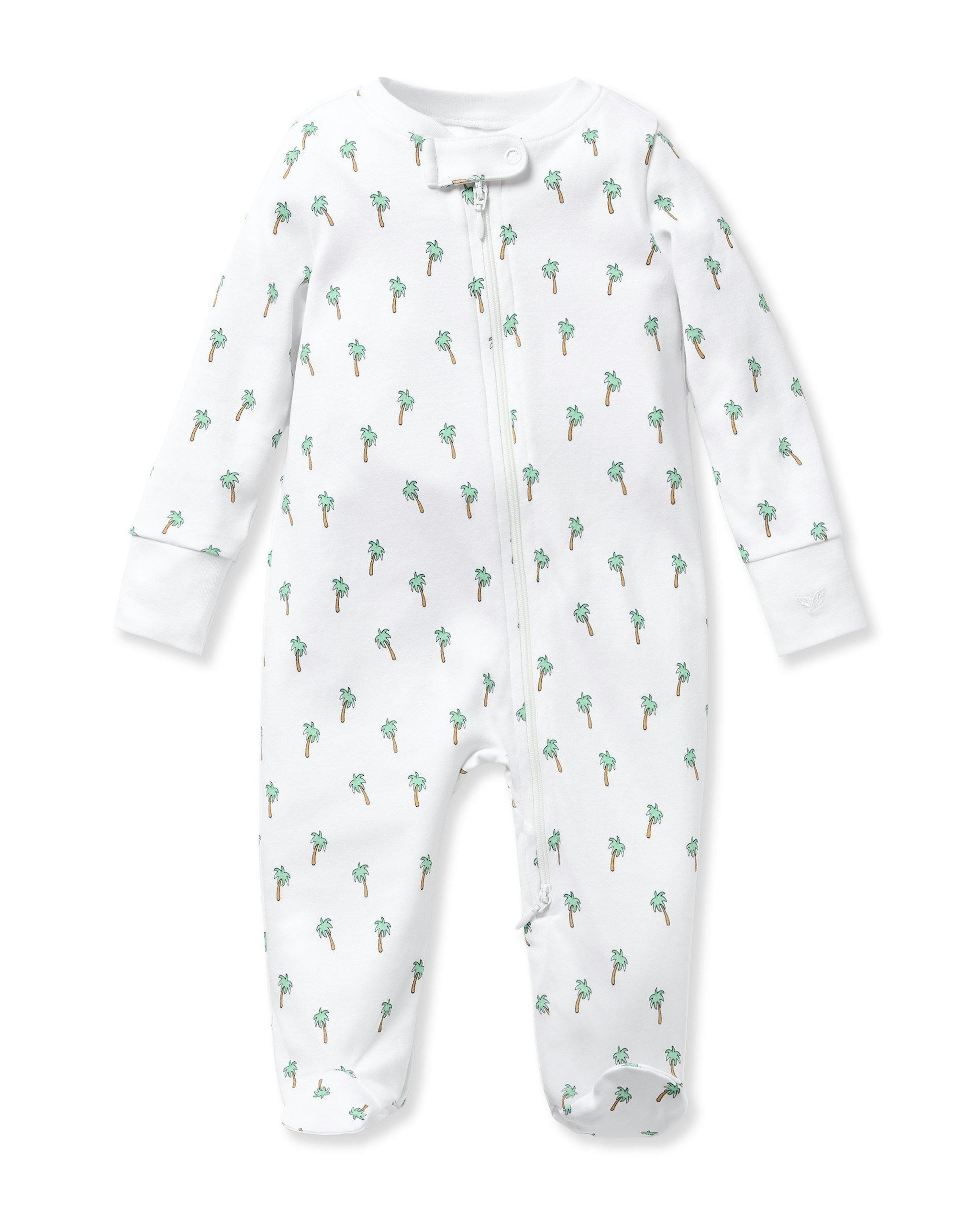 Baby's Pima Romper in Palmier