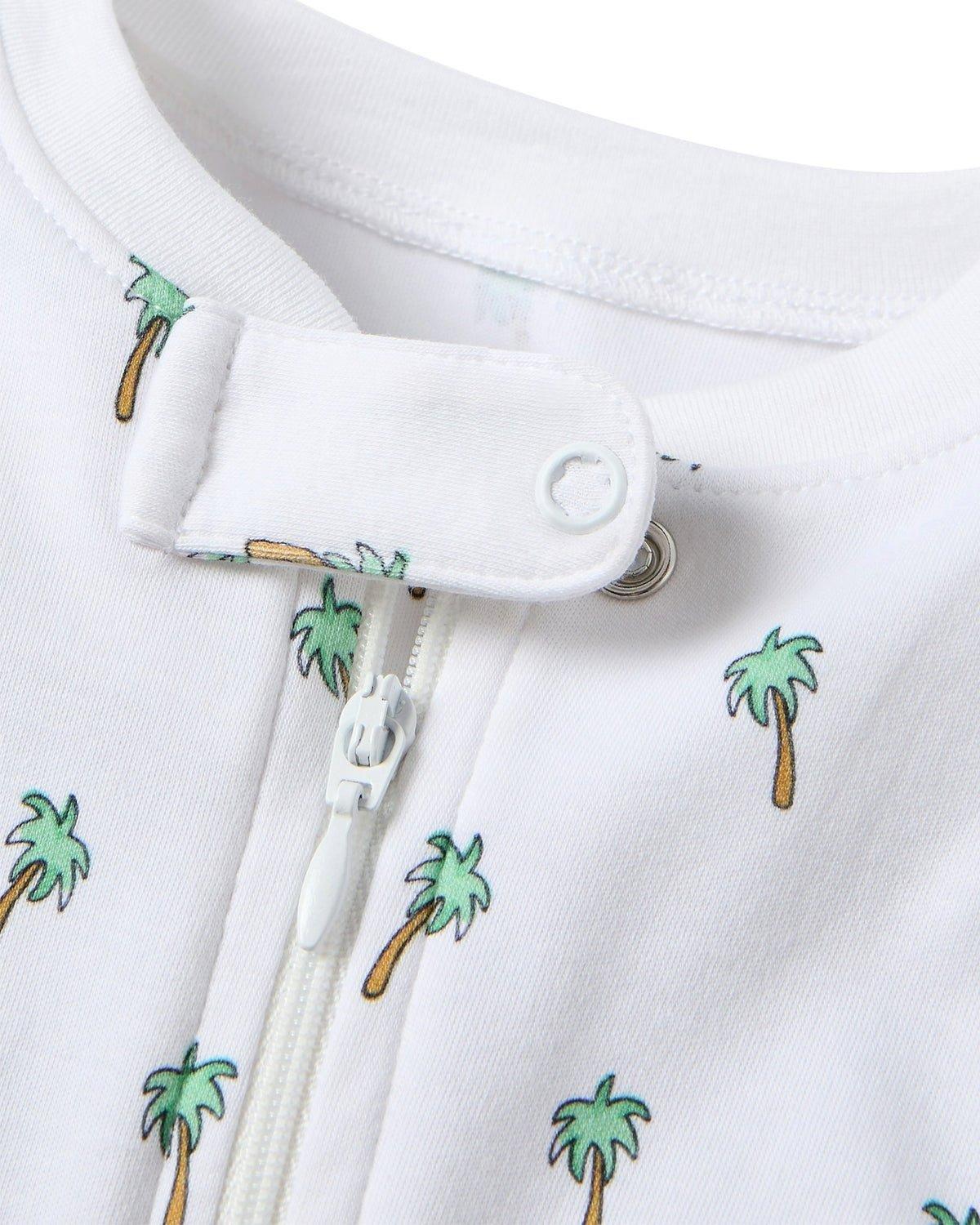 Baby's Pima Romper in Palmier image number 1