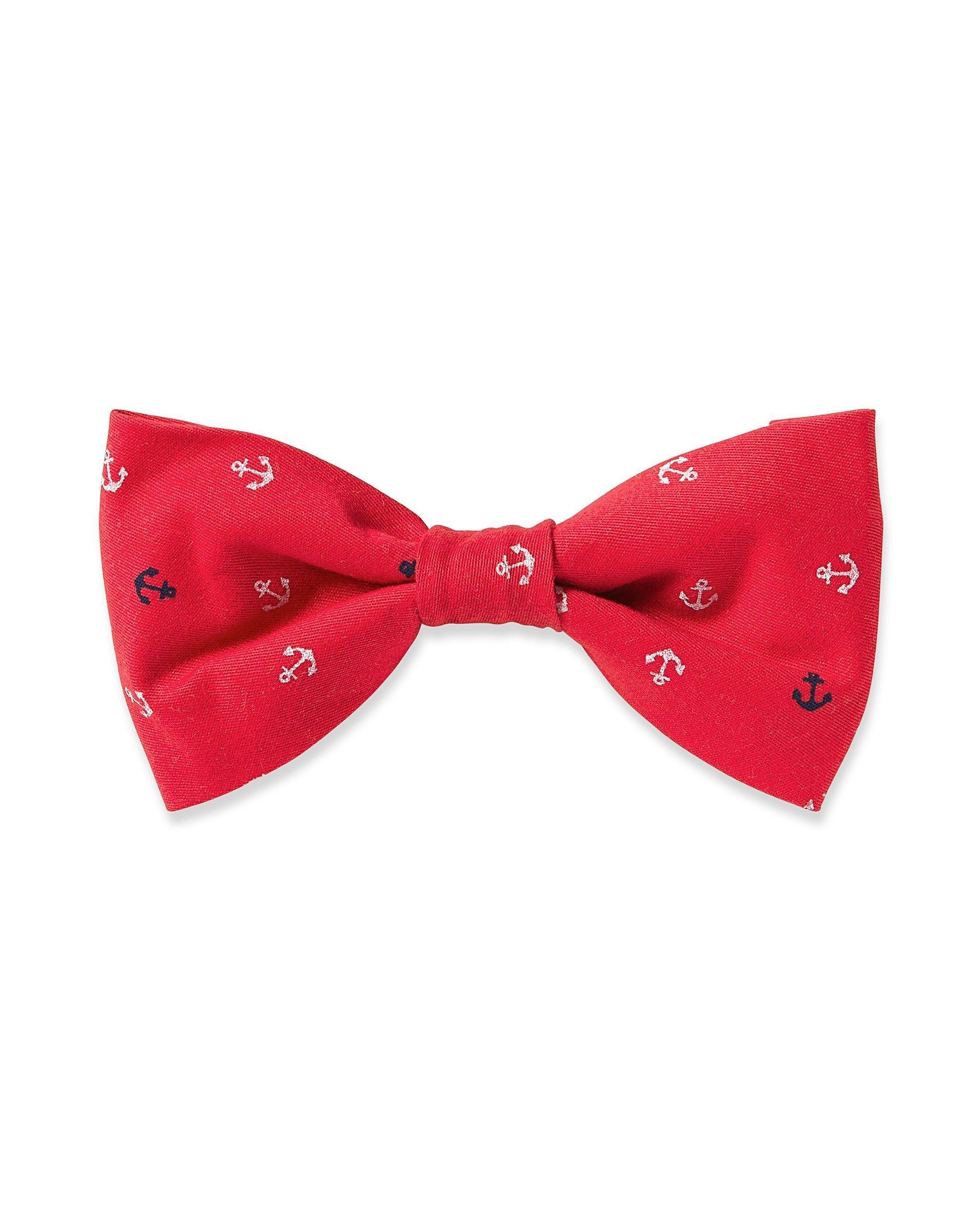 Dog Bow Tie in Anchors Away