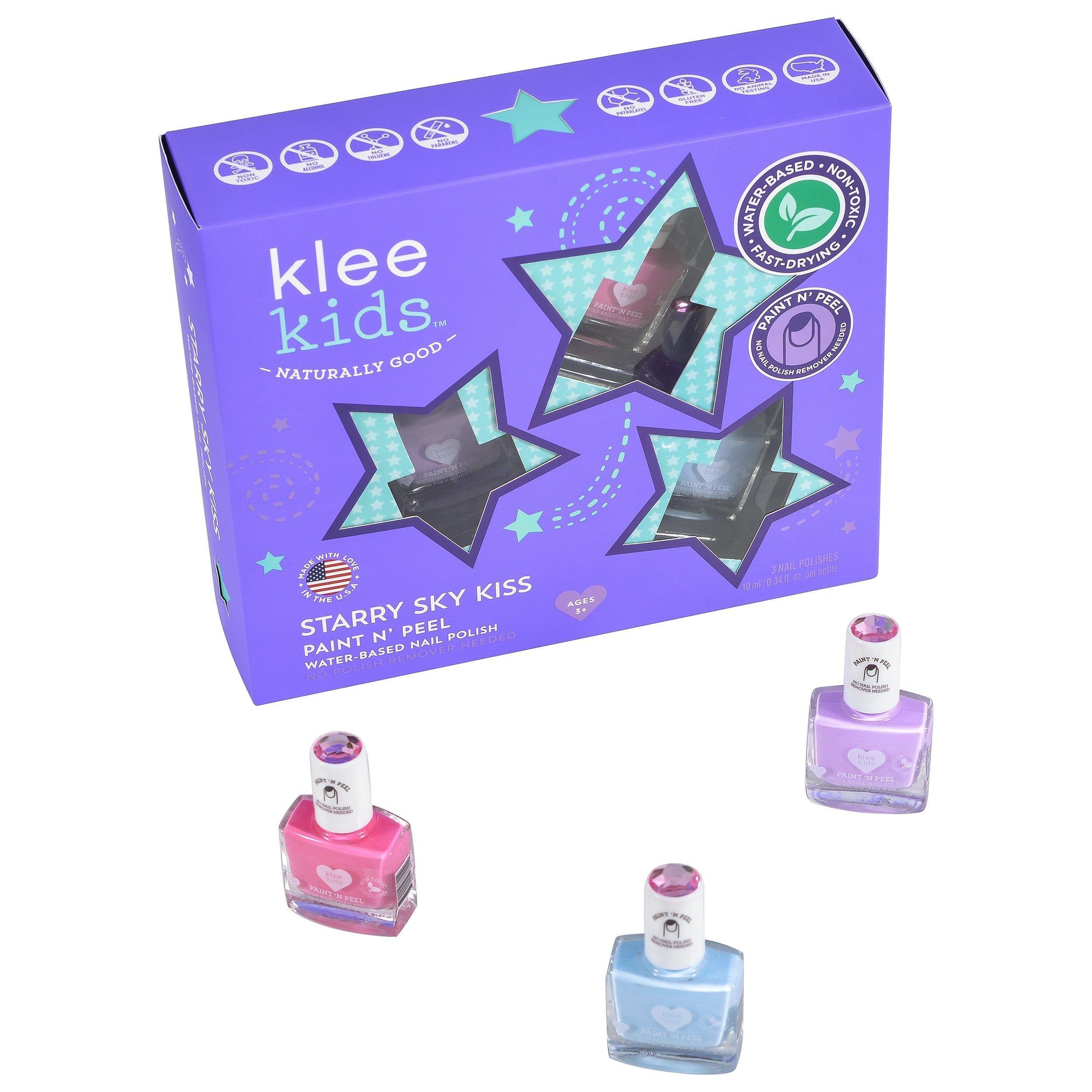 Starry Sky Kiss - Kids Water-Based Nail Polish Set image number 1