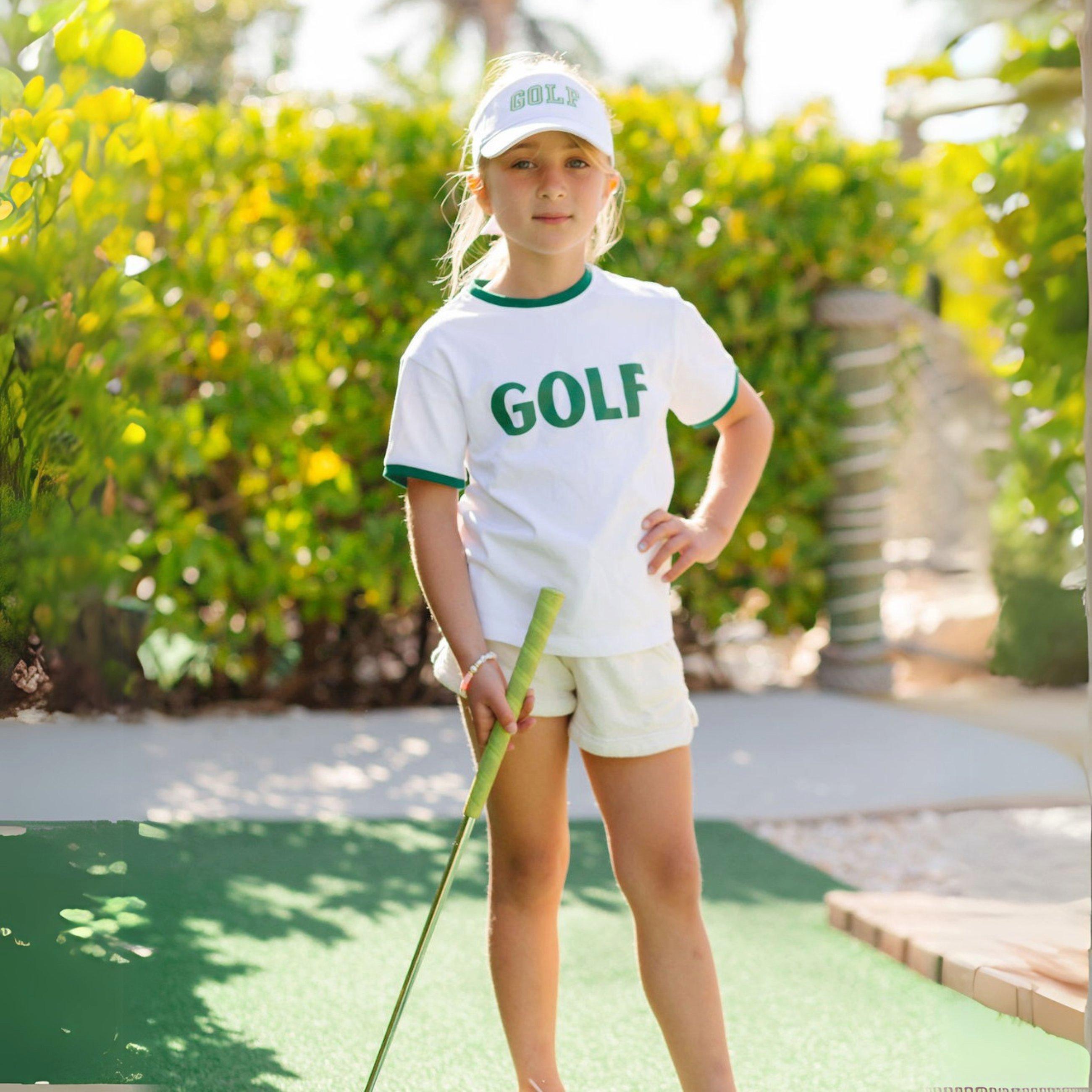 Golf Crewneck T-Shirt, Green image number 1
