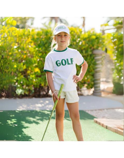 Golf Crewneck T-Shirt, Green