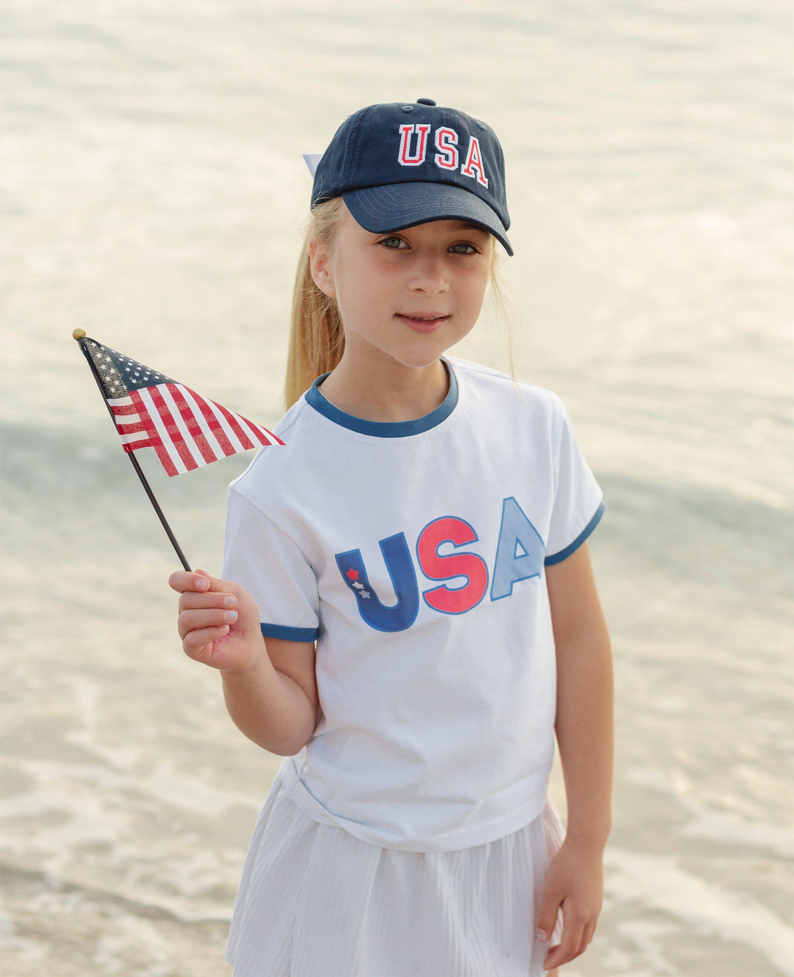 USA Crewneck T-Shirt image number 1