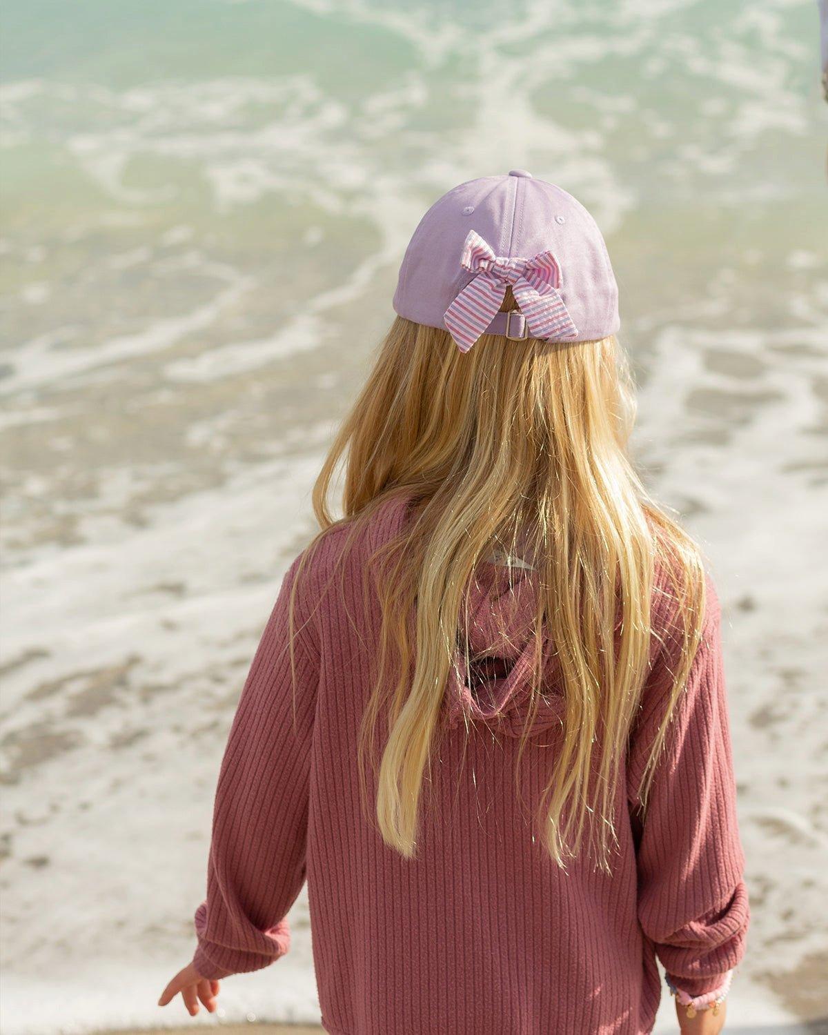 Rainbow Unicorn Bow Baseball Hat image number 2