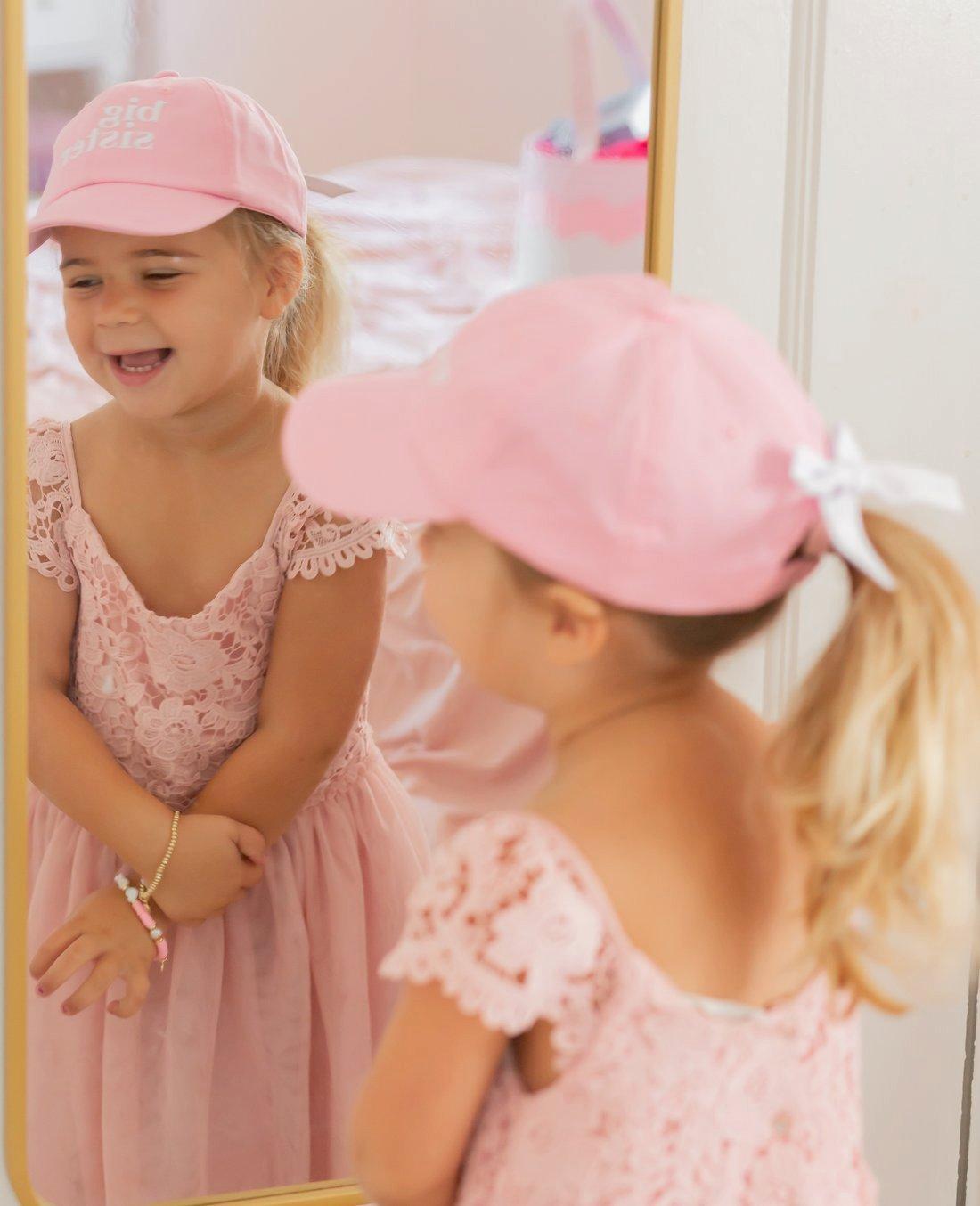 Big Sister Bow Baseball Hat image number 3