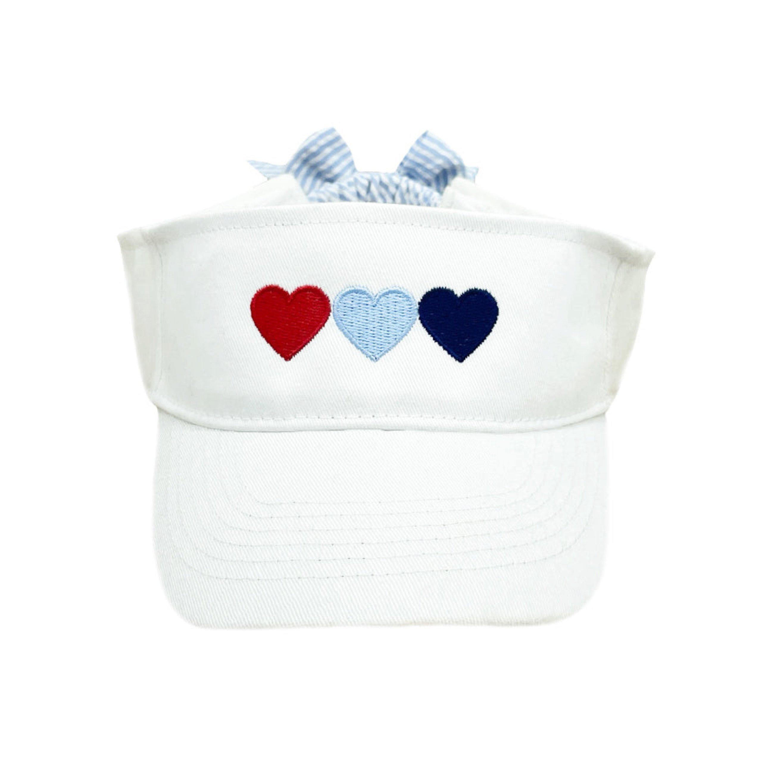 Americana Hearts Bow Visor image number 2