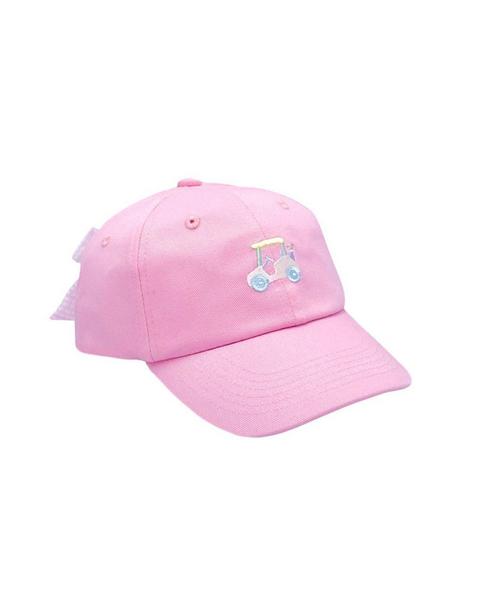 Rainbow Golf Cart Bow Baseball Hat