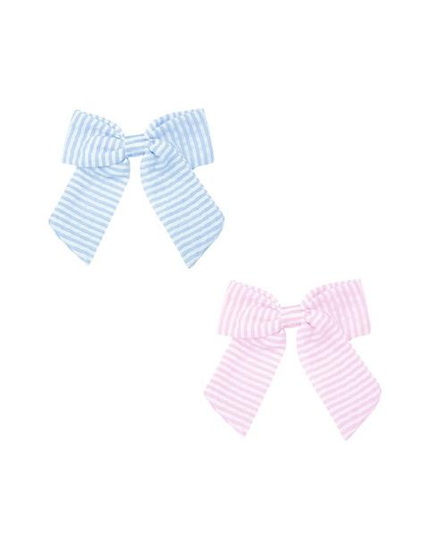 Seersucker Hair Bow