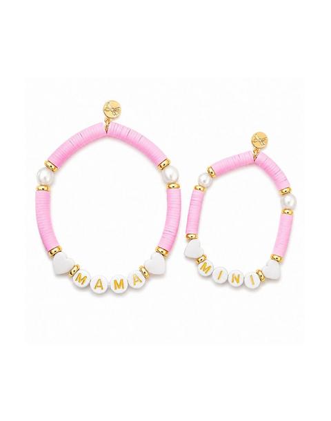 Mama & Mini Pink Bracelet Gift Set